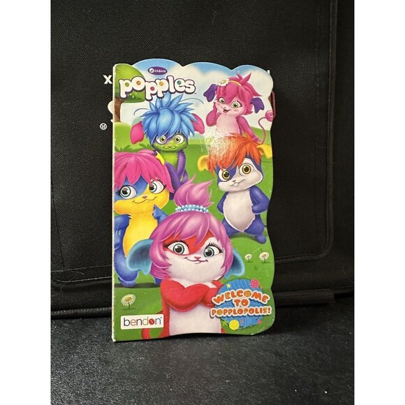 Popples, Welcome to Popplopolis! 2016 By Bendon Publishing VERY RARE BOARD BOOK - Picture 1 of 11